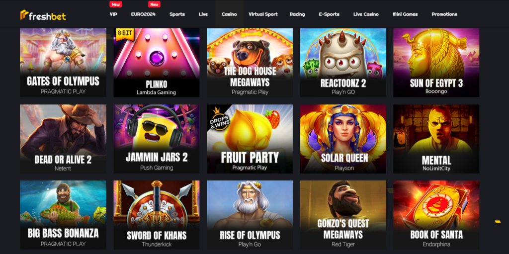 Freshbet Slots
